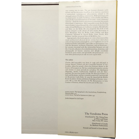 History of The Interior Hardback Coffee Table Book by Charles McCorquodale 1983 - Picture 11 of 11